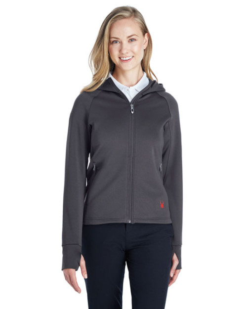 Manteau en molleton pour femme à glissière pleine longueur Hayer