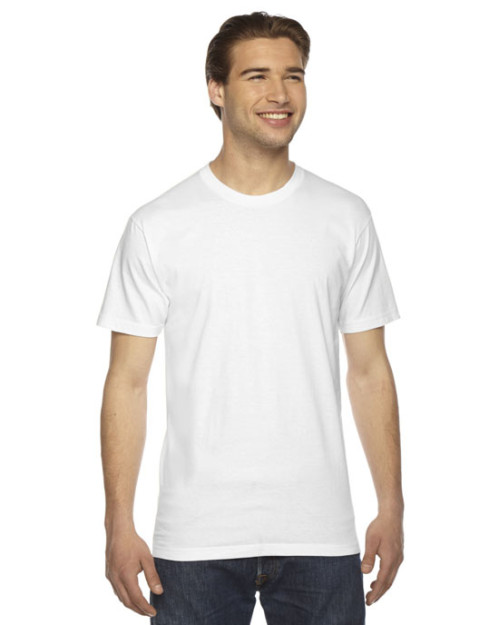T-shirt unisexe à manches courtes en jersey fin de American Apparel T-shirt unisexe à manches courtes en jersey fin de American Apparel