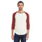 T-shirt unisexe à manches raglan 3/4 de Threadfast