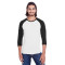 T-shirt unisexe à manches raglan 3/4 de Threadfast