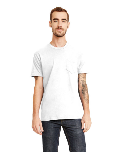 T-shirt unisexe à col rond avec poche de Next Level T-shirt unisexe à col rond avec poche de Next Level