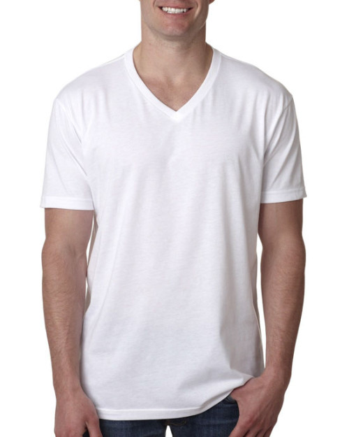 Next Level - T-shirt pour homme CVC à col en V