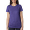 T-shirt pour femme en Tri-mélange à col rond
