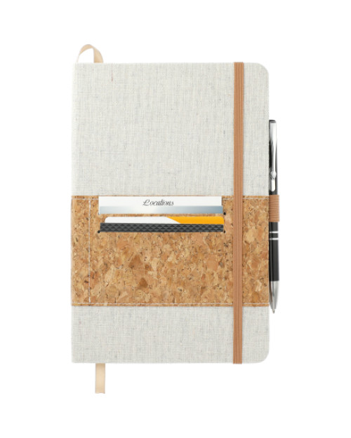 Carnet en liège et coton recyclé FSC Mix 5,5" x 8,5" Carnet en liège et coton recyclé FSC Mix 5,5" x 8,5"