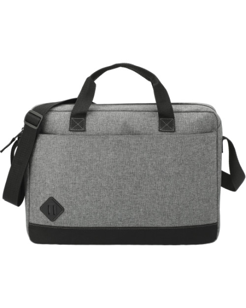 Mallette d'affaires pour ordinateur 15" à dôme en graphite Mallette d'affaires pour ordinateur 15" à dôme en graphite