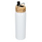 Bouteille Billy en aluminium ECO de 26 oz avec couvercle en bambou FSC