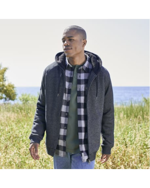 Sweat à capuche COPPERBAY Roots73 FZ pour hommes Sweat à capuche COPPERBAY Roots73 FZ pour hommes