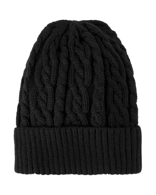 Bonnet à revers en tricot OPTIMAL unisexe Bonnet à revers en tricot OPTIMAL unisexe