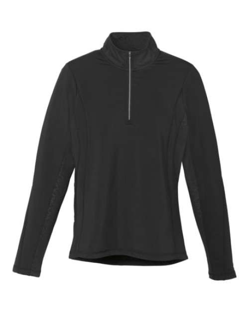 CALTECH KNIT QUARTER ZIP pour femmes CALTECH KNIT QUARTER ZIP pour femmes
