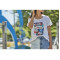American Giant T-shirt classique en coton à col en V - Femme