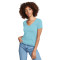 T-shirt pour femme Idéal à col en V