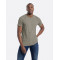 T-shirt ajusté pour homme Premium CVC à col rond