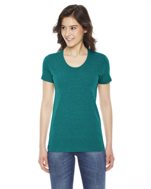 T-shirt de piste pour femme Triblend à manches courtes de American Apparel T-shirt de piste pour femme Triblend à manches courtes de American Apparel